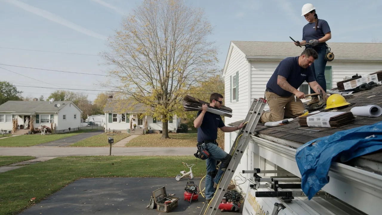 Local Roofing Contractors in Norvell, MI near me